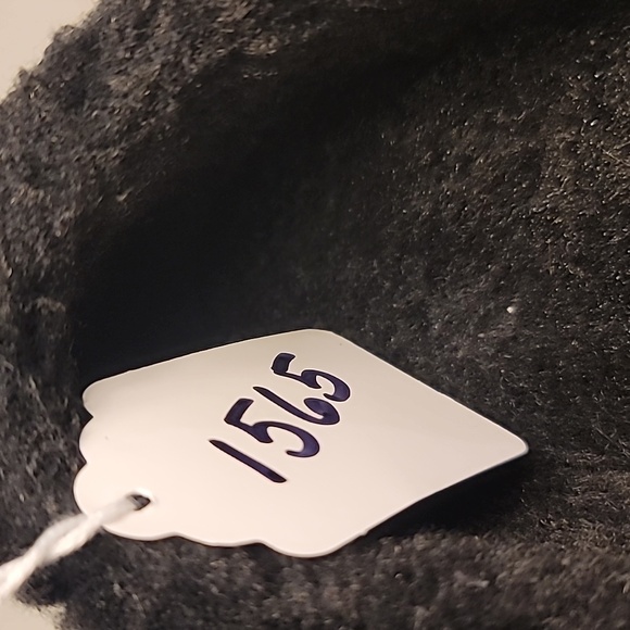 Lands End slip-on loafer black suede faux fur womens 8.5B 247709 - Picture 7 of 7